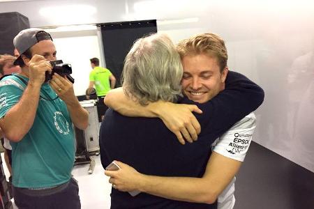 Keke & Nico Rosberg - GP Abu Dhabi 2016