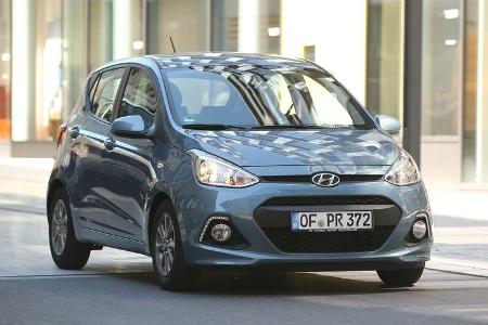 Hyundai i10 1.0, Frontansicht