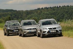 SUV Neuzulassungen September 2016