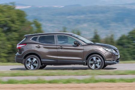 Nissan Qashqai 1.6 dCi 4x4, Seitenansicht