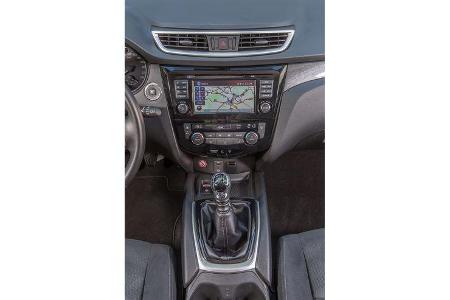 Nissan Qashqai 1.6 dCi 4x4, Mittelkonsole