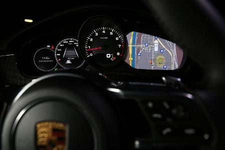 Porsche Panamera 4S, Anzeigeinstrumente