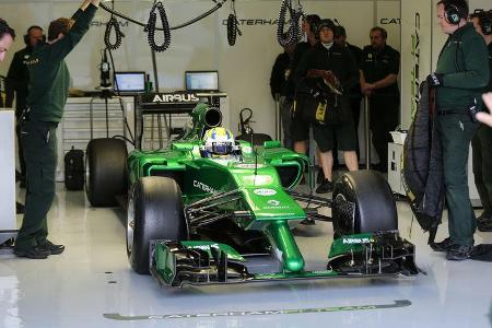 Marcus Ericsson - Caterham - Formel 1 - Test - Jerez - 29. Januar 2014