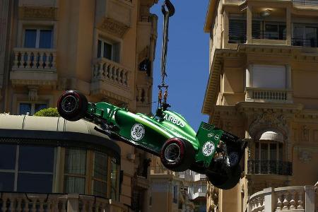Marcus Ericsson - GP Monaco - Crashs 2014