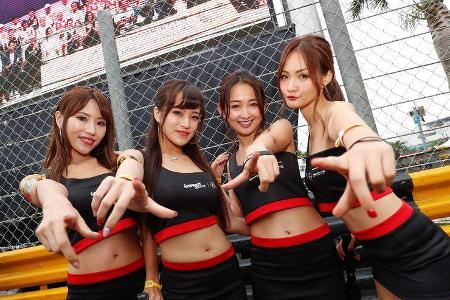 Grid Girls - Macau Grand Prix 2017