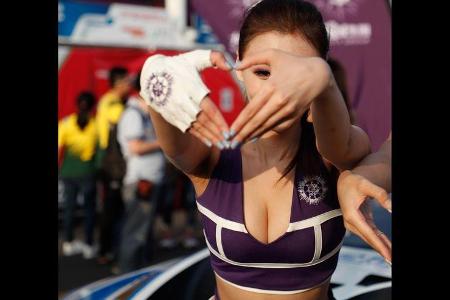 Grid Girls - Macau Grand Prix 2017