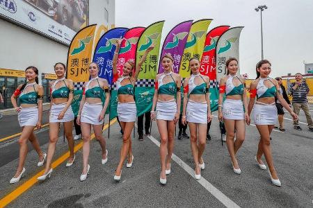 Grid Girls - Macau Grand Prix 2017
