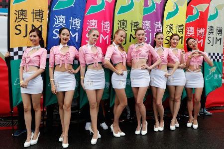 Grid Girls - Macau Grand Prix 2017