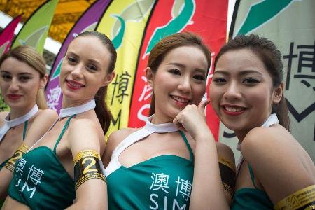 Grid Girls - Macau Grand Prix 2017