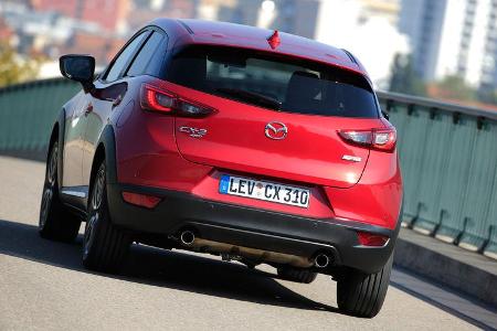 Mazda CX-3 G 150 AWD, Heckansicht