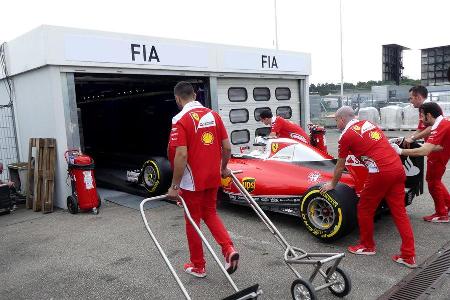 Ferrari - Formel 1 - GP Deutschland - Hockenheim - 28. Juli 2016