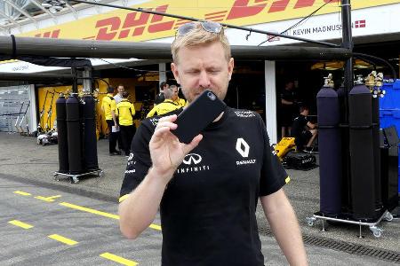 Andy Stobart - Renault-Presse - Formel 1 - GP Deutschland - Hockenheim - 28. Juli 2016