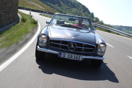 Mechatronik-Mercedes SL, Frontansicht
