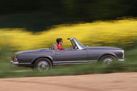 Mechatronik-Mercedes SL, Seitenansicht