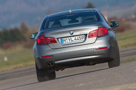 BMW 520d, Heckansicht