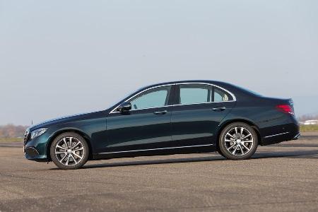 Mercedes E 220 d, Seitenansicht