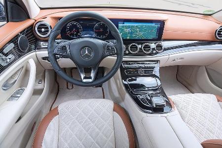 Mercedes E 220 d, Rundinstrumente