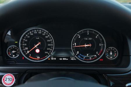BMW 520d, Rundinstrumente