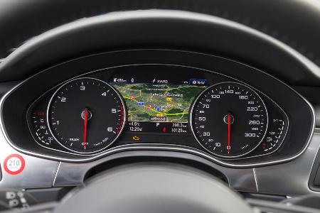 Audi A6 2.0 TDI, Rundinstrumente, Navi