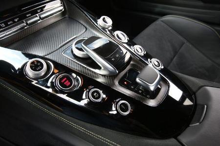 Mercedes-AMG GT S, Mittelkonsole, Bedienelemente