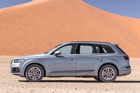 Audi Q7, Seitenansicht