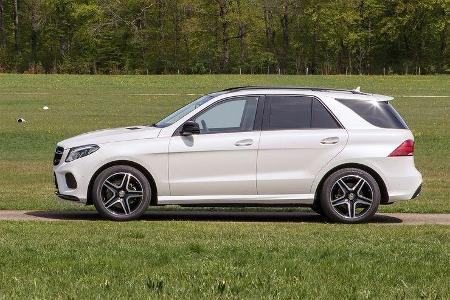 Mercedes GLE, Seitenansicht
