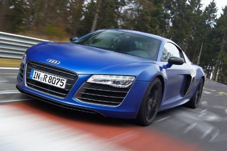 Audi R8 V10 plus 5.2 FSI, Frontansicht, Kühlergrill