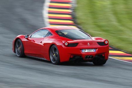 Ferrari 458 Italia, Heck