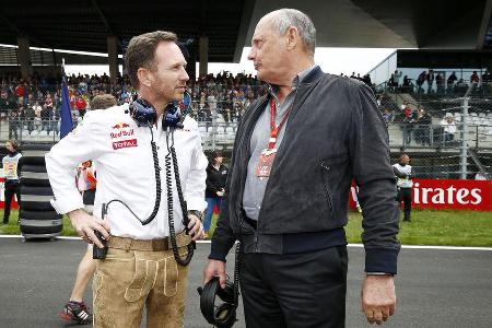 Ron Dennis - Christin Horner - Formel 1 - GP sterreich - 3. Juli 2016
