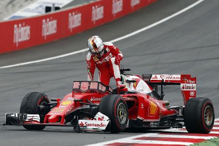 Sebastian Vettel - Ferrari - Formel 1 - GP sterreich - 3. Juli 2016