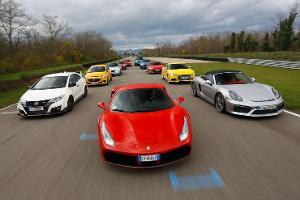 11 Sportwagen im großen Handling-Test