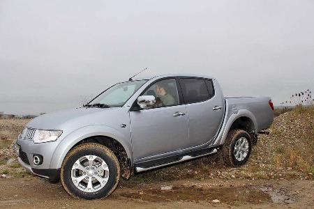 4Wheel-Fun Pickup-Vergleichstest 2014: der Mitsubishi L200