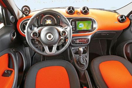 Smart Forfour 0.9, Cockpit