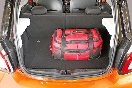 Smart Forfour 0.9, Kofferraum