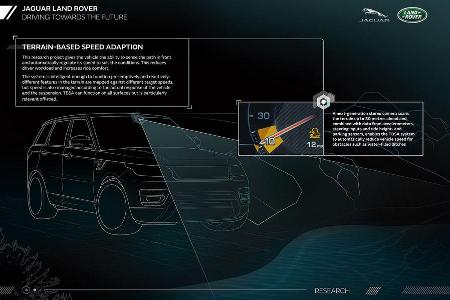 Land Rover autonomes Fahren im Gelnde