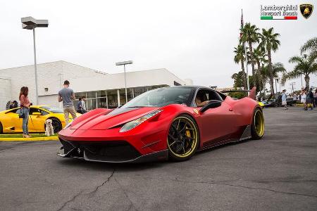 Ferrari 458 Misha-Design - 200 mph Supercarshow - Newport Beach - Juli 2016