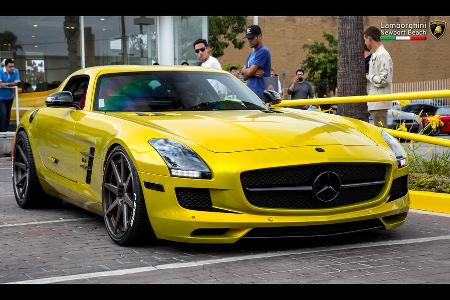 Mercedes SLS GT - 200 mph Supercarshow - Newport Beach - Juli 2016