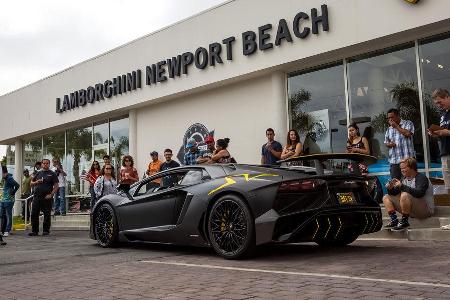 Lamborghini Aventador SV - 200 mph Supercarshow - Newport Beach - Juli 2016