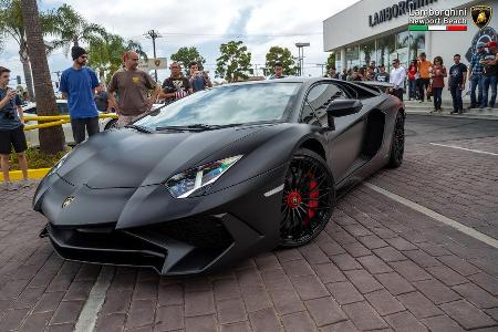 Lamborghini Aventador SV - 200 mph Supercarshow - Newport Beach - Juli 2016
