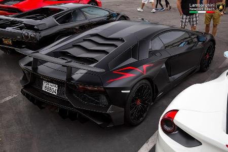 Lamborghini Aventador SV - 200 mph Supercarshow - Newport Beach - Juli 2016