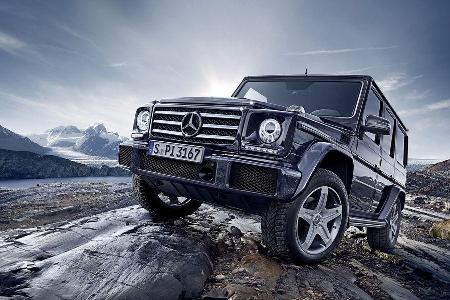 Mercedes G-Klasse Modelljahr 2015 Facelift