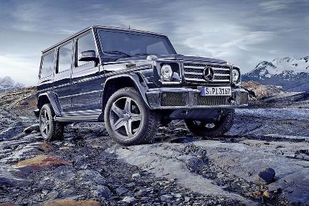 Mercedes G-Klasse Modelljahr 2015 Facelift