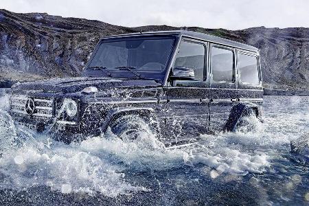 Mercedes G-Klasse Modelljahr 2015 Facelift