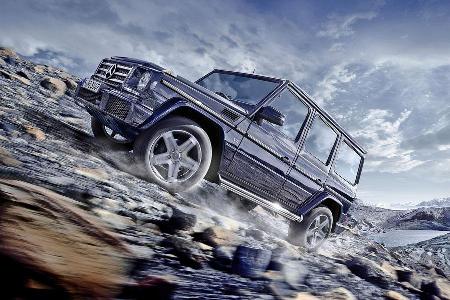 Mercedes G-Klasse Modelljahr 2015 Facelift