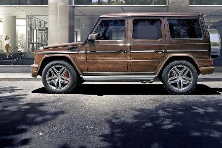 Mercedes G-Klasse Modelljahr 2015 Facelift
