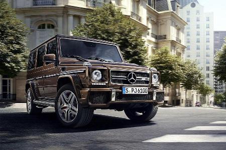 Mercedes G-Klasse Modelljahr 2015 Facelift