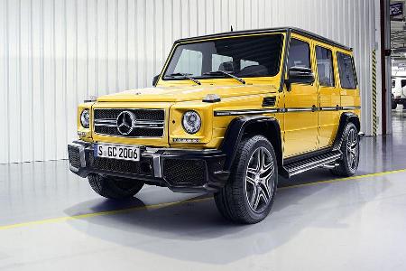 Mercedes G-Klasse Modelljahr 2015 Facelift