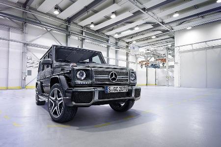 Mercedes G-Klasse Modelljahr 2015 Facelift