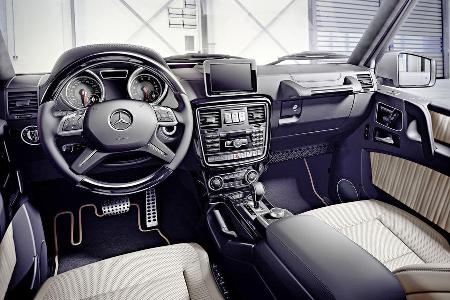 Mercedes G-Klasse Modelljahr 2015 Facelift