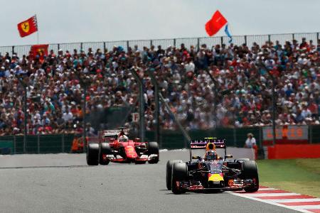 Daniil Kvyat - Red Bull - GP England - Silverstone - Rennen - Sonntag - 5.7.2015